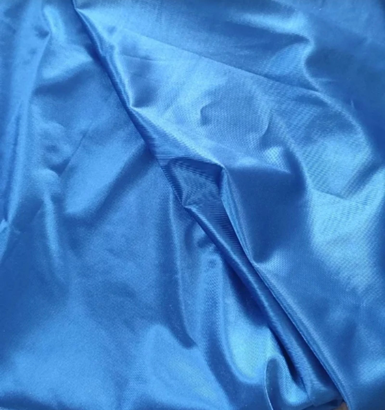 Retal tela rasete azul